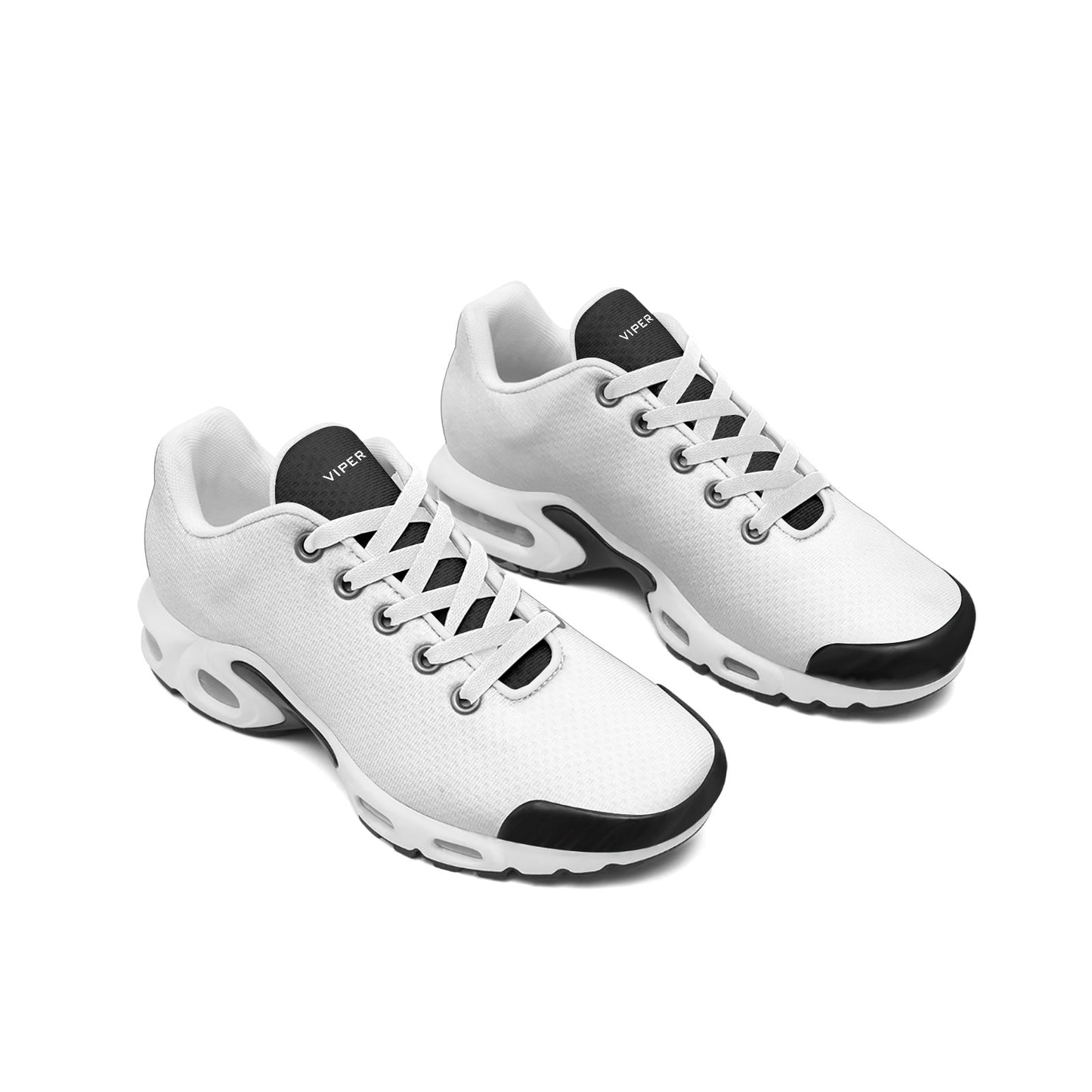 VIPER SHOES STYLE 55TT White With Black Unisex Mesh Tech Eco-Flex