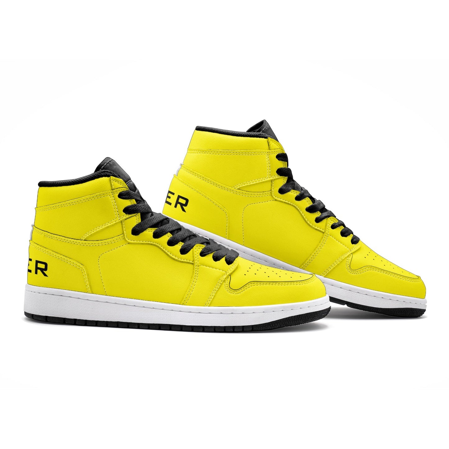 VIPER HIP HOP SHOES High Top Style 55TO Yellow Sneakers