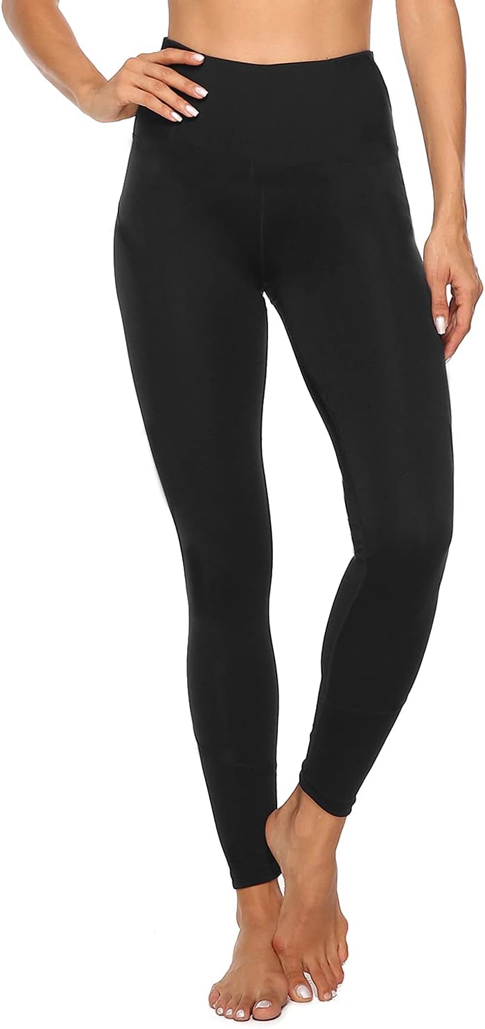 MCA Leggings Kvinnor Stretch Bomull, Svart, M