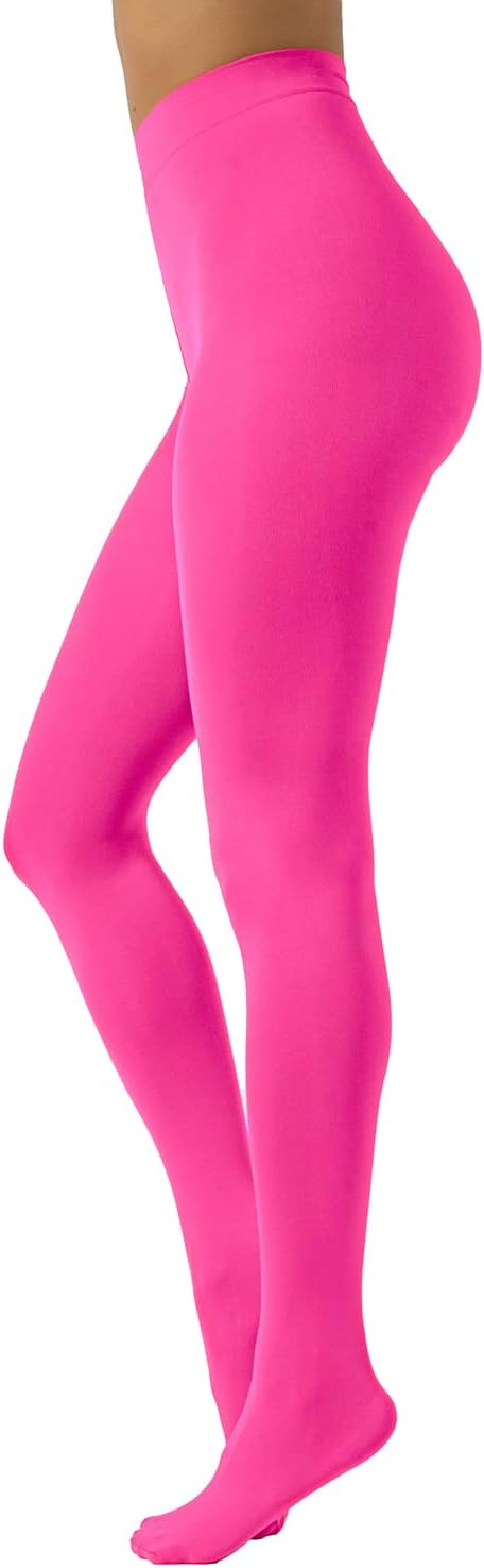 CALZITALY dam Calzitaly Blickdichte Weiche Strumpfhosen Aus Mikrofaser | Bunte Strumpfhose Damen | M, L, Xl | 80 Den | Made in Italy Ogenomskinlig