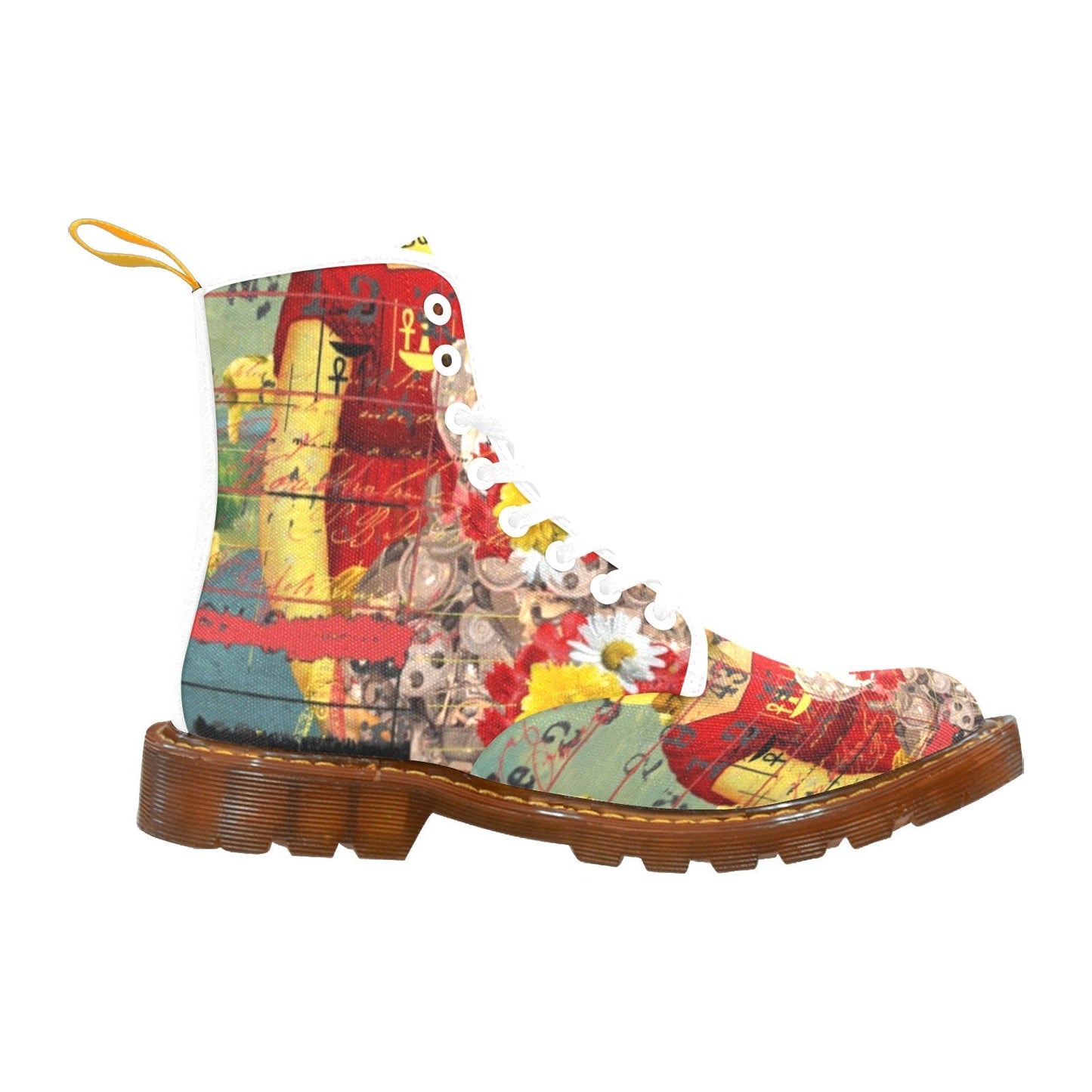 GOATS. III Women's All Over Print Fabric High Boots