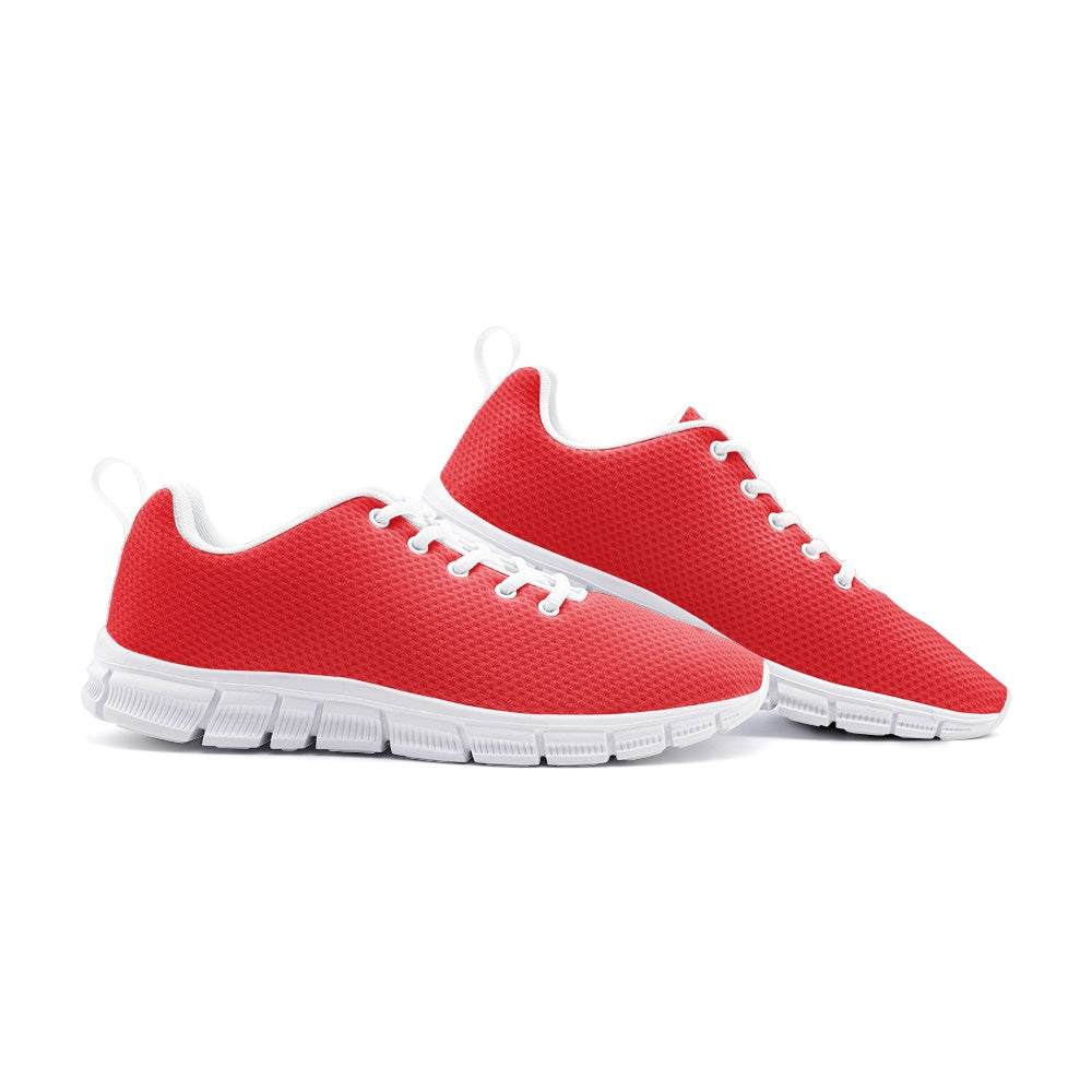 VIPER SHOES STYLE 54TV Red Unisex Lightweight Sneaker Athletic Running