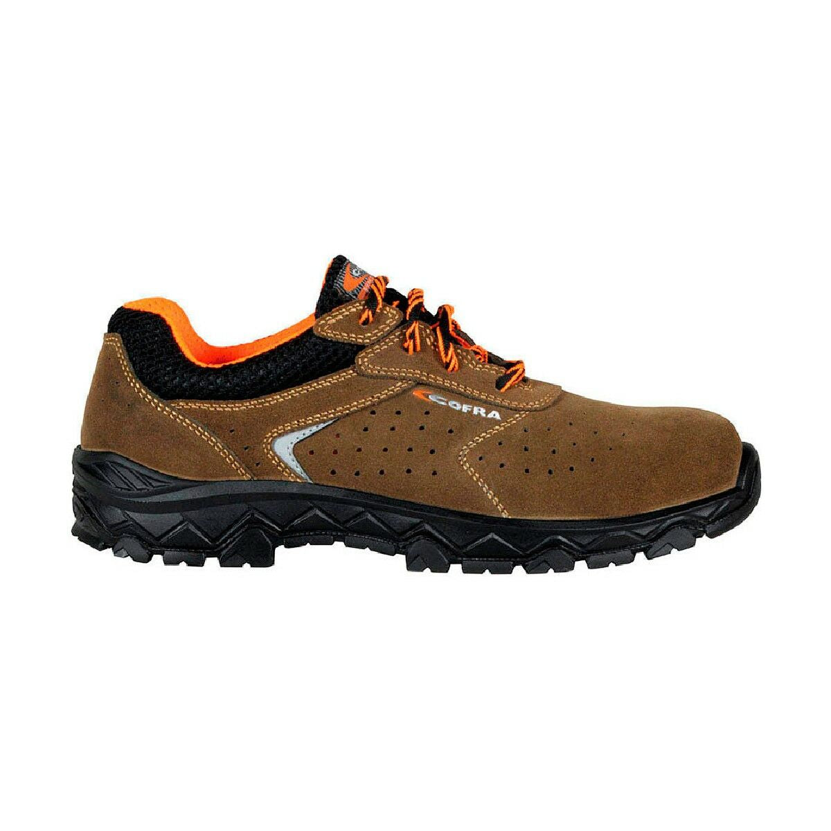 Safety shoes Cofra Traction Brown S1P