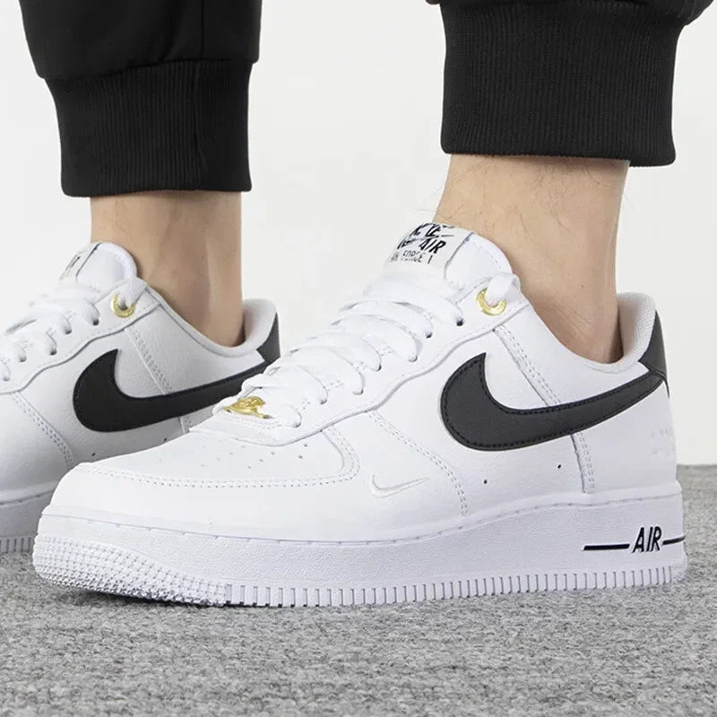 Nike Air Force 1 se Comfortable and versatile wear-resistant and non-slip low-top board shoes black and white