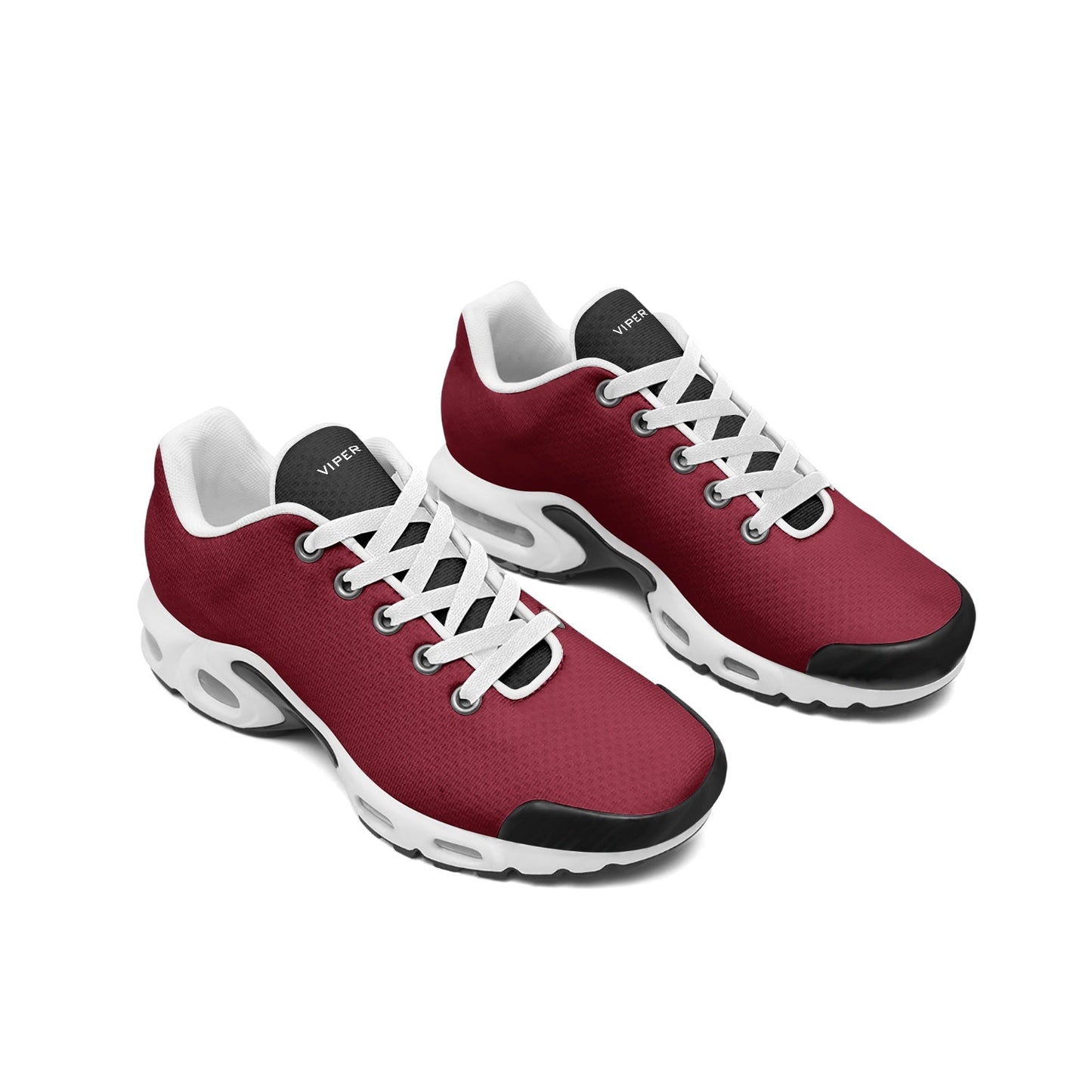 VIPER SHOES STYLE 55TT Burgundy Unisex Mesh Tech Eco-Flex Sneakers