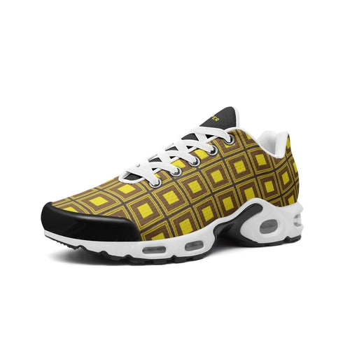 VIPER SHOES STYLE 55TT Abstract Yellow Cube Unisex Mesh Tech Eco-Flex