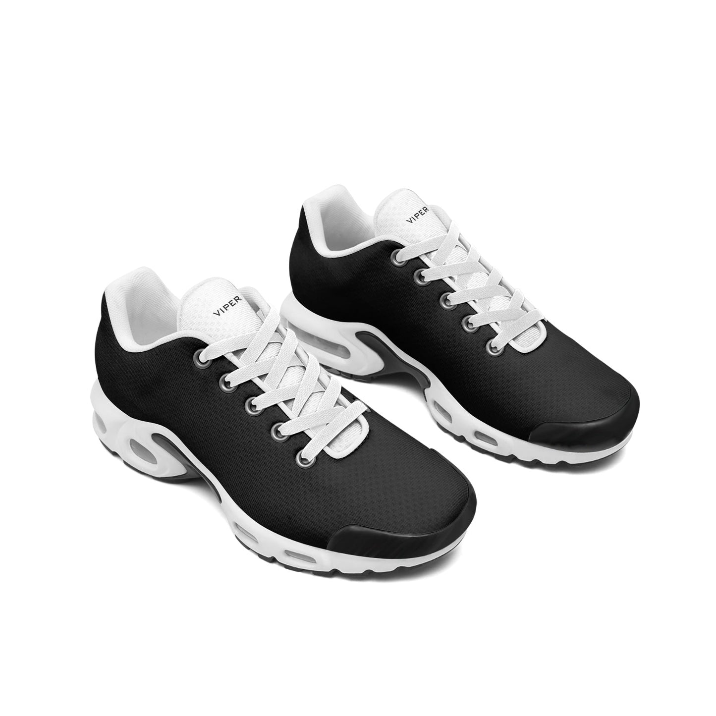 VIPER SHOES STYLE 55TT Black Unisex Mesh Tech Eco-Flex Sneakers