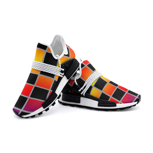 VIPER SHOE STYLE 55TR Geometric Abstract Cubes II 01 Unisex