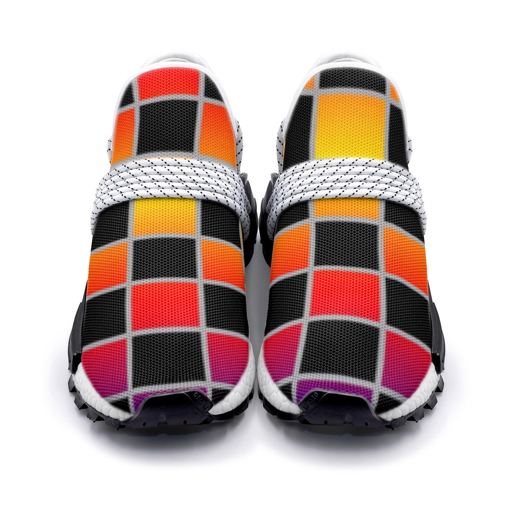 VIPER SHOE STYLE 55TR Geometric Abstract Cubes II 01 Unisex