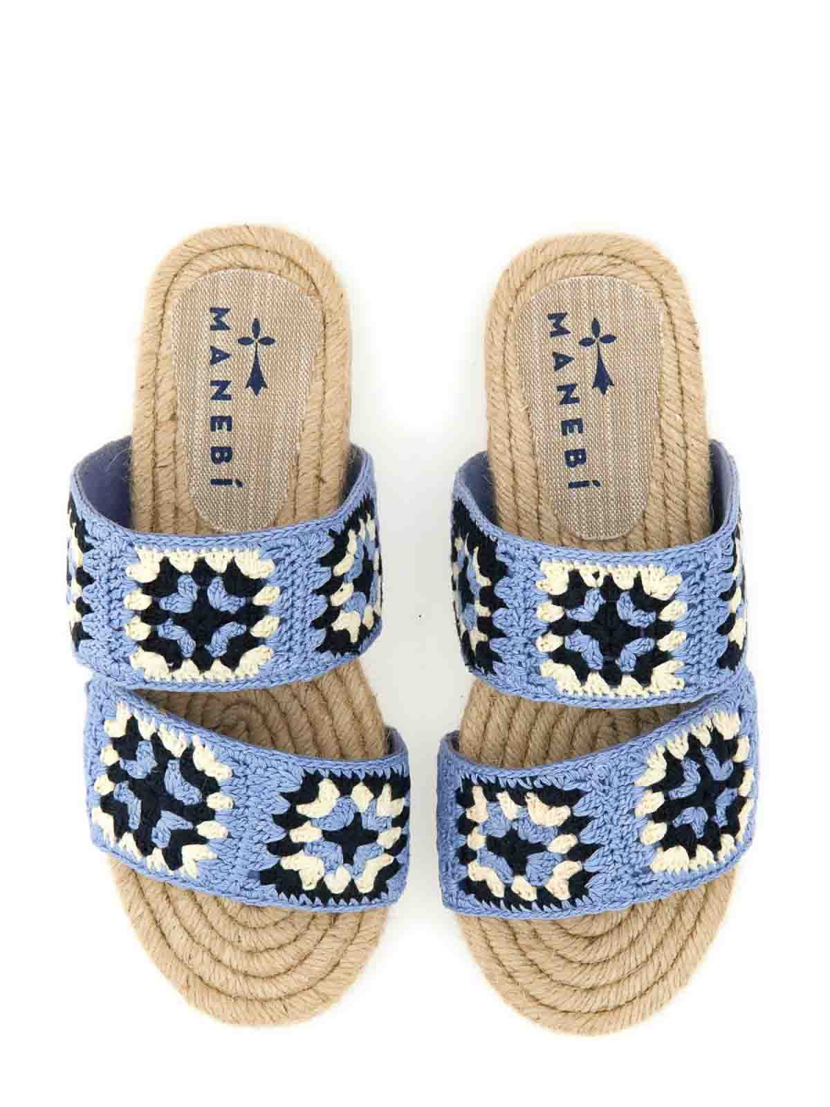 3275709 MANEBI fashion cotton holiday travel women's sandals