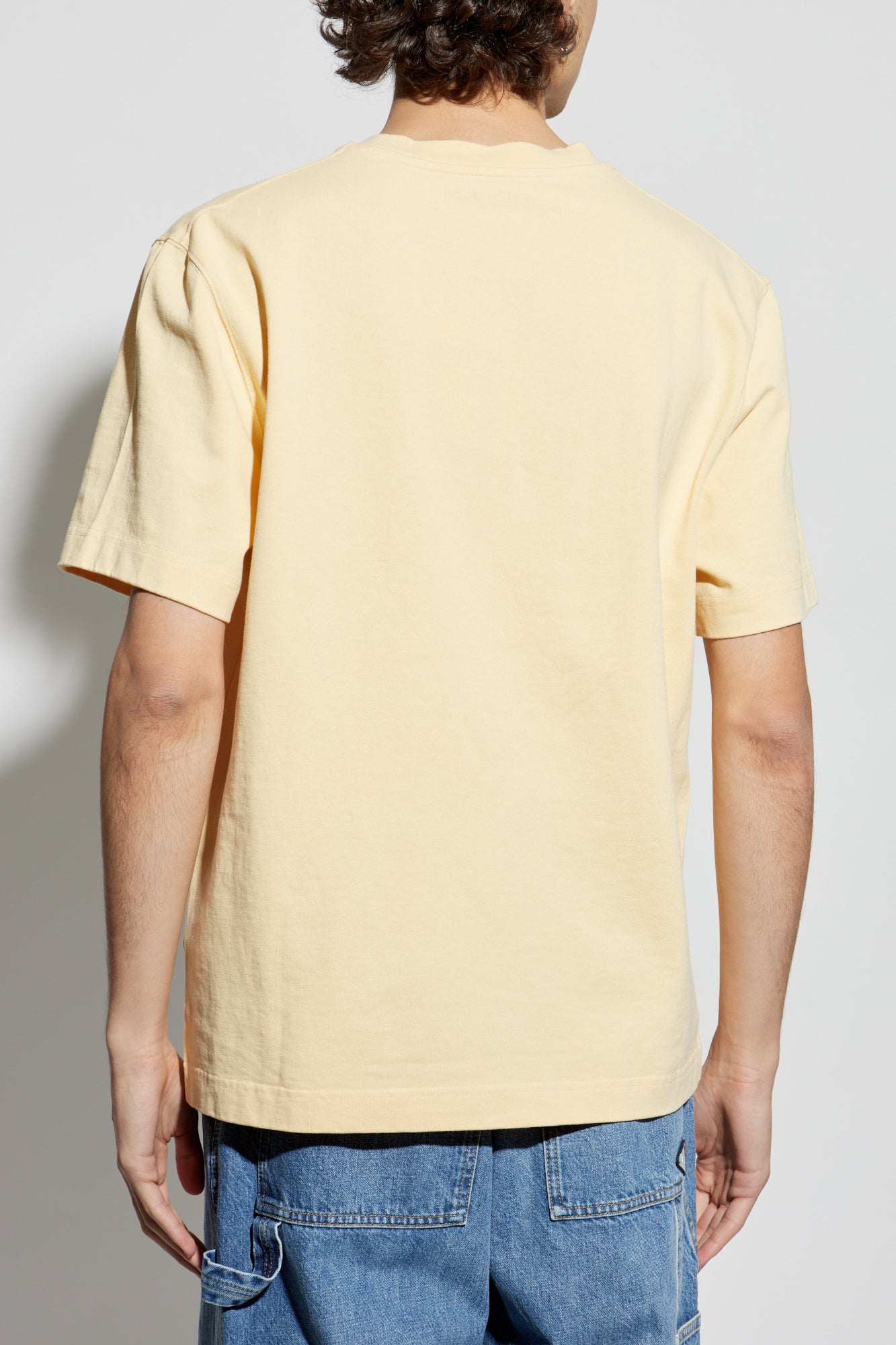 4450076 JACQUEMUS crew neck short sleeves casual men's t shirt