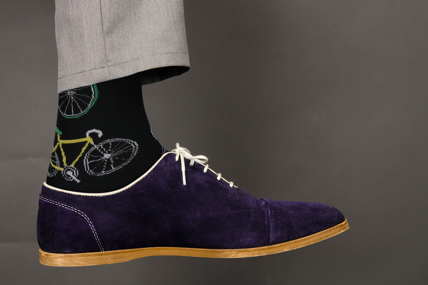 Sick Socks – Bicycle / Bike – Off The Wall Casual Dress Socks