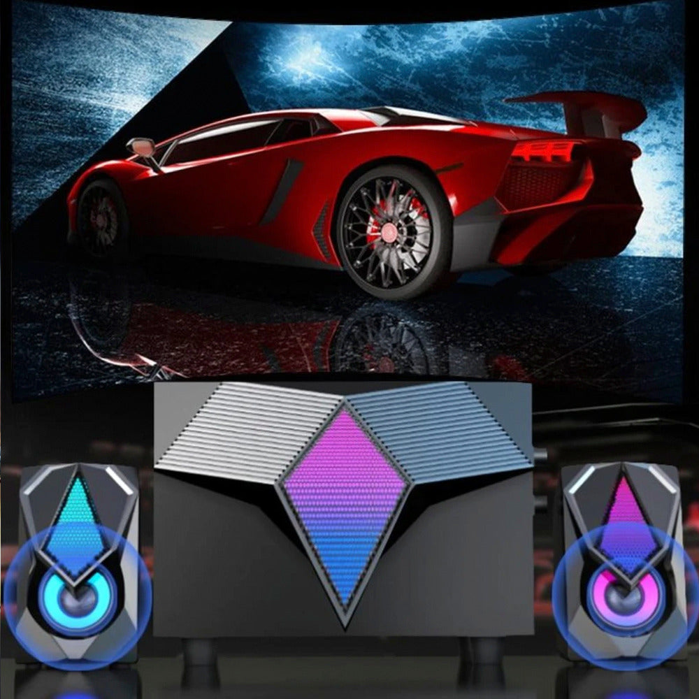 Dragon RGB Computer Gaming Speakers