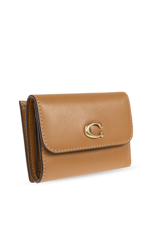 4372483 COACH elegant design with metal logo women's wallet