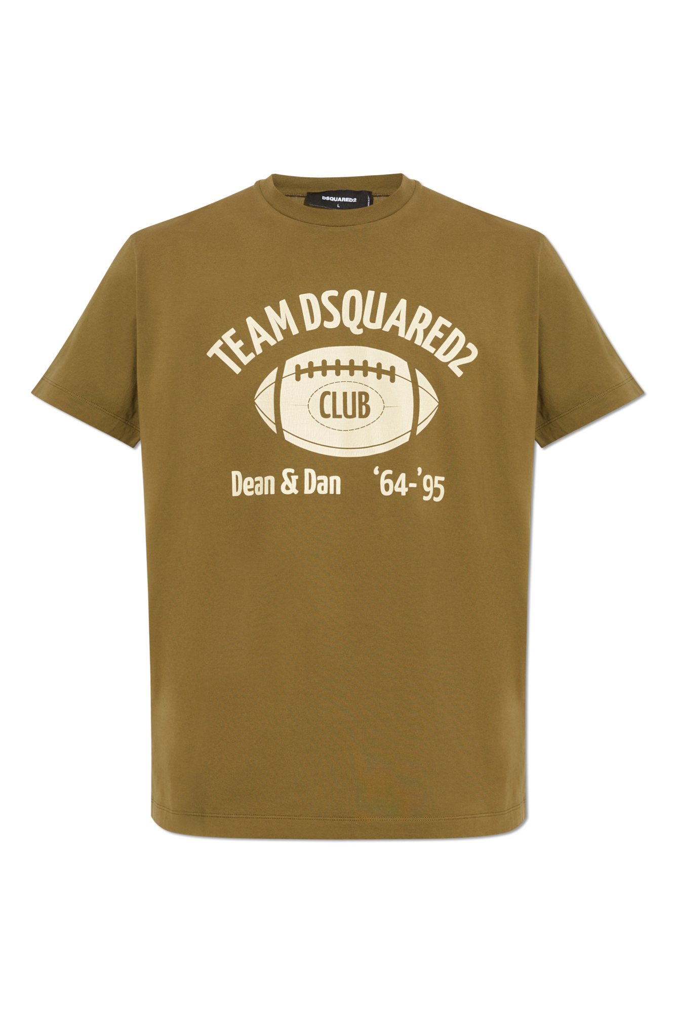 4134180 DSQUARED2 crew neck short sleeves casual unisex t shirt