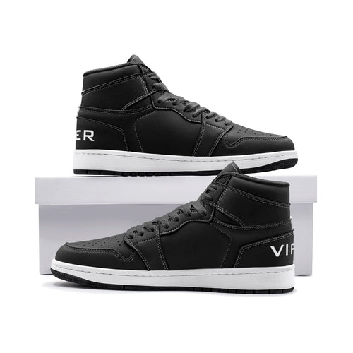 VIPER HIP HOP SHOES High Top Style 55TO Black Sneakers