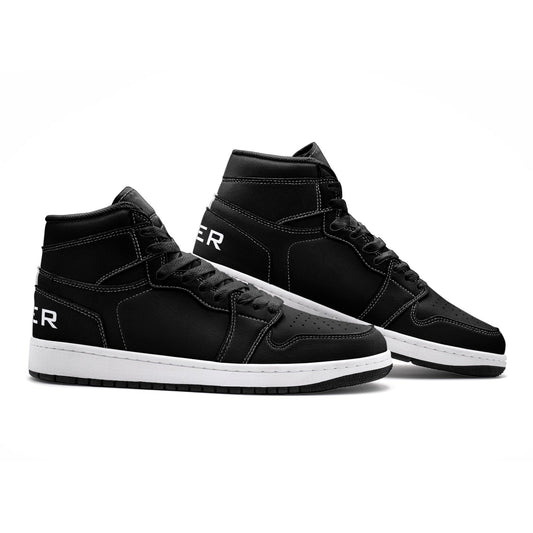 VIPER HIP HOP SHOES High Top Style 55TO Black Sneakers