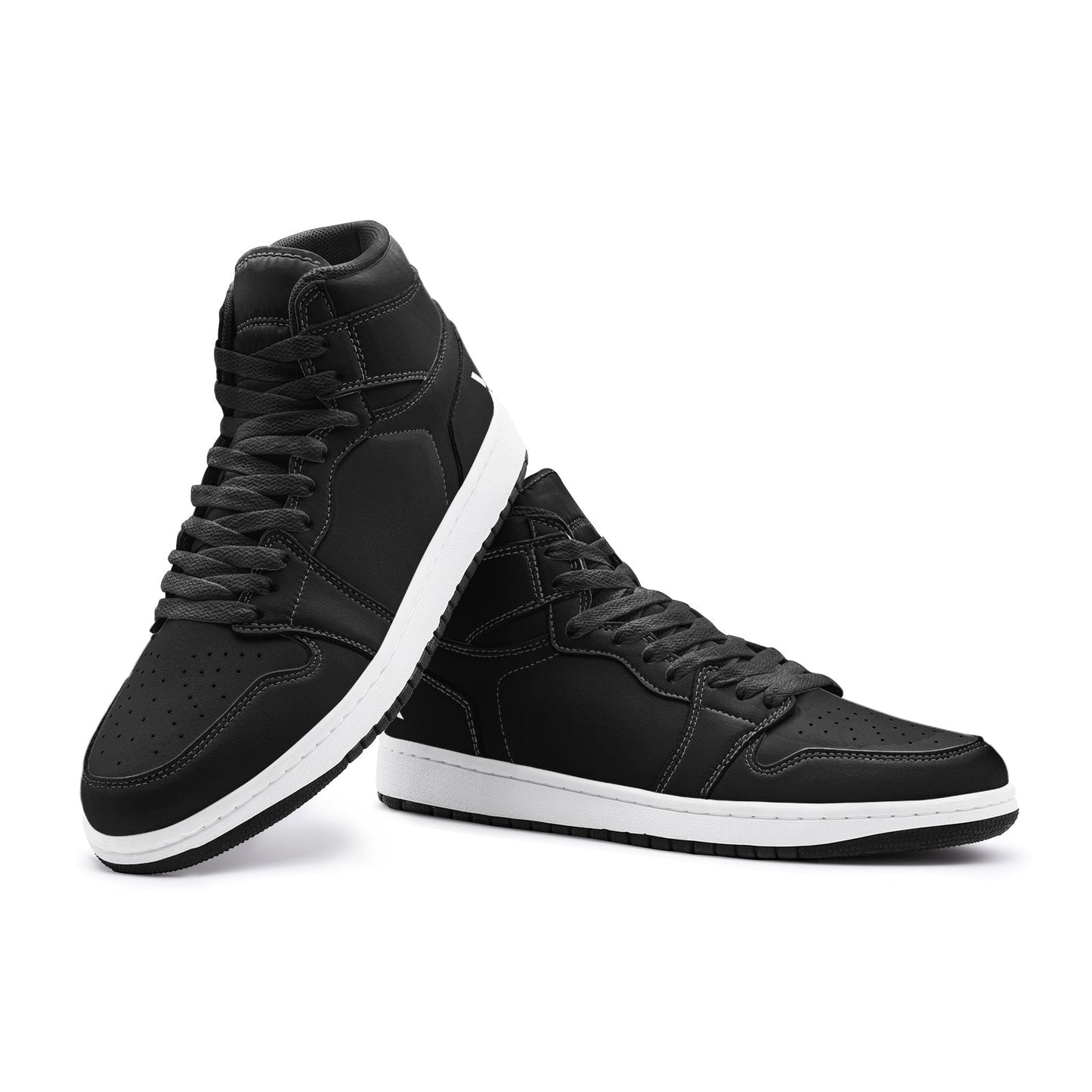 VIPER HIP HOP SHOES High Top Style 55TO Black Sneakers