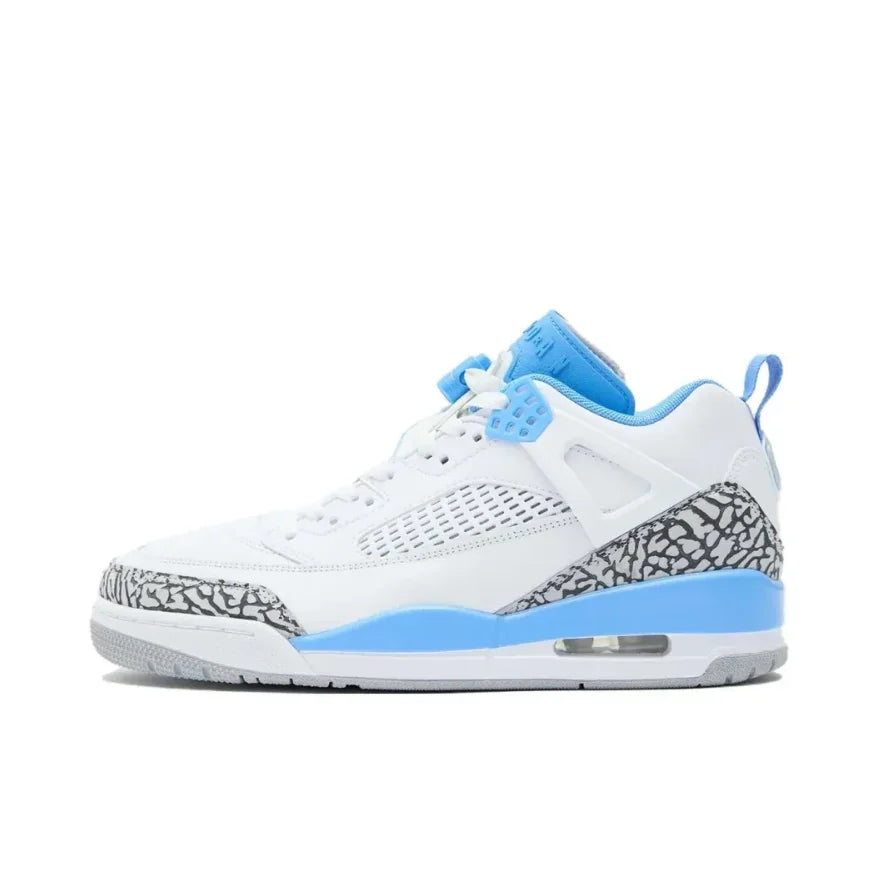 Jordan Spizike LOW Low Top Retro Board Shoes Blue Comfortable and versatile Anti-slip and wear-resistant