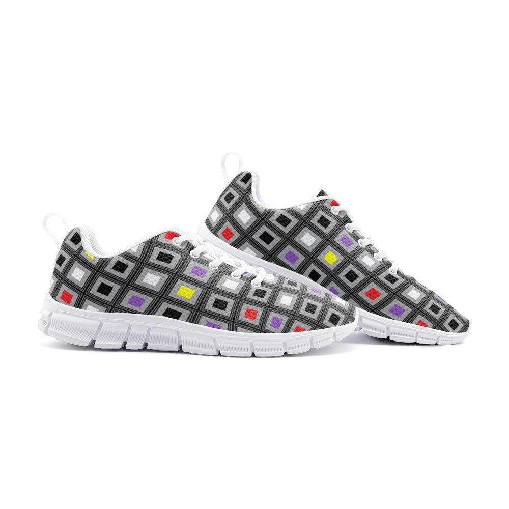 VIPER SHOES STYLE 54TV Multi Cube Abstract 01 Unisex Lightweight