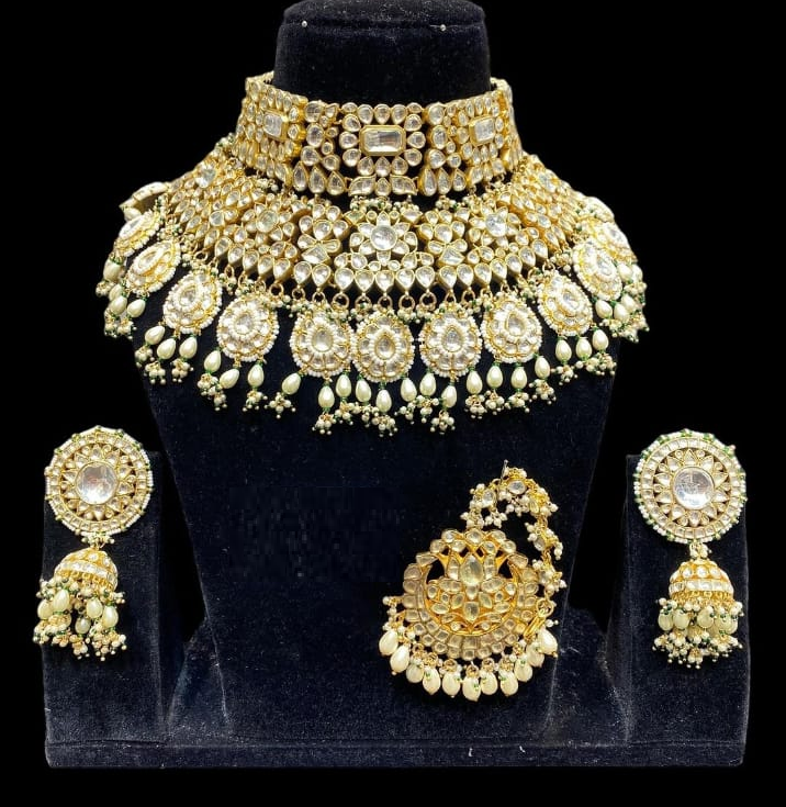 Alloy Gold-plated Yellow Jewel Set