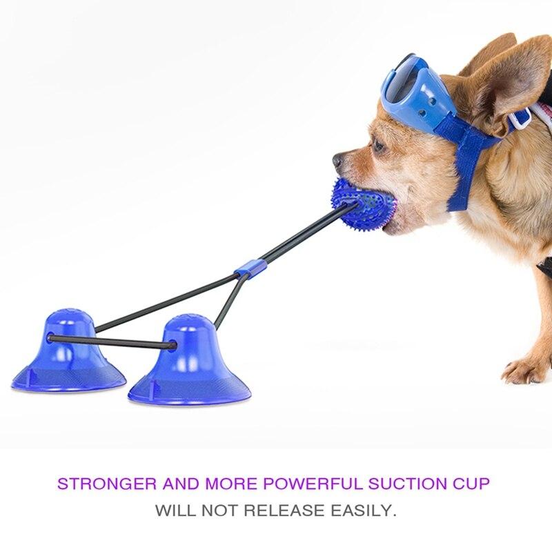 Interactive Pet Toys For Cats Dogs Training Suction Cup Push Ball Toys